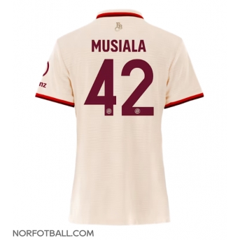 Billige Fotballdrakt Bayern Munich Jamal Musiala #42 Replika Tredjedrakt Dame 2024-25 Kortermet